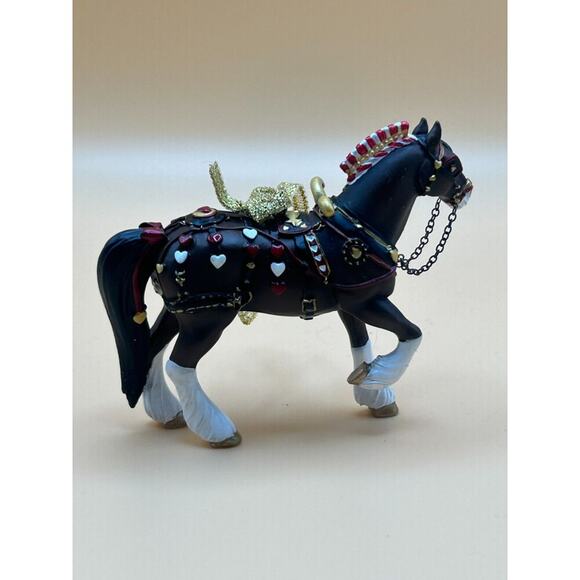Retired 'King of Hearts' Trail of Painted Ponies - New with Autographed Tin - Picture 1 of 6